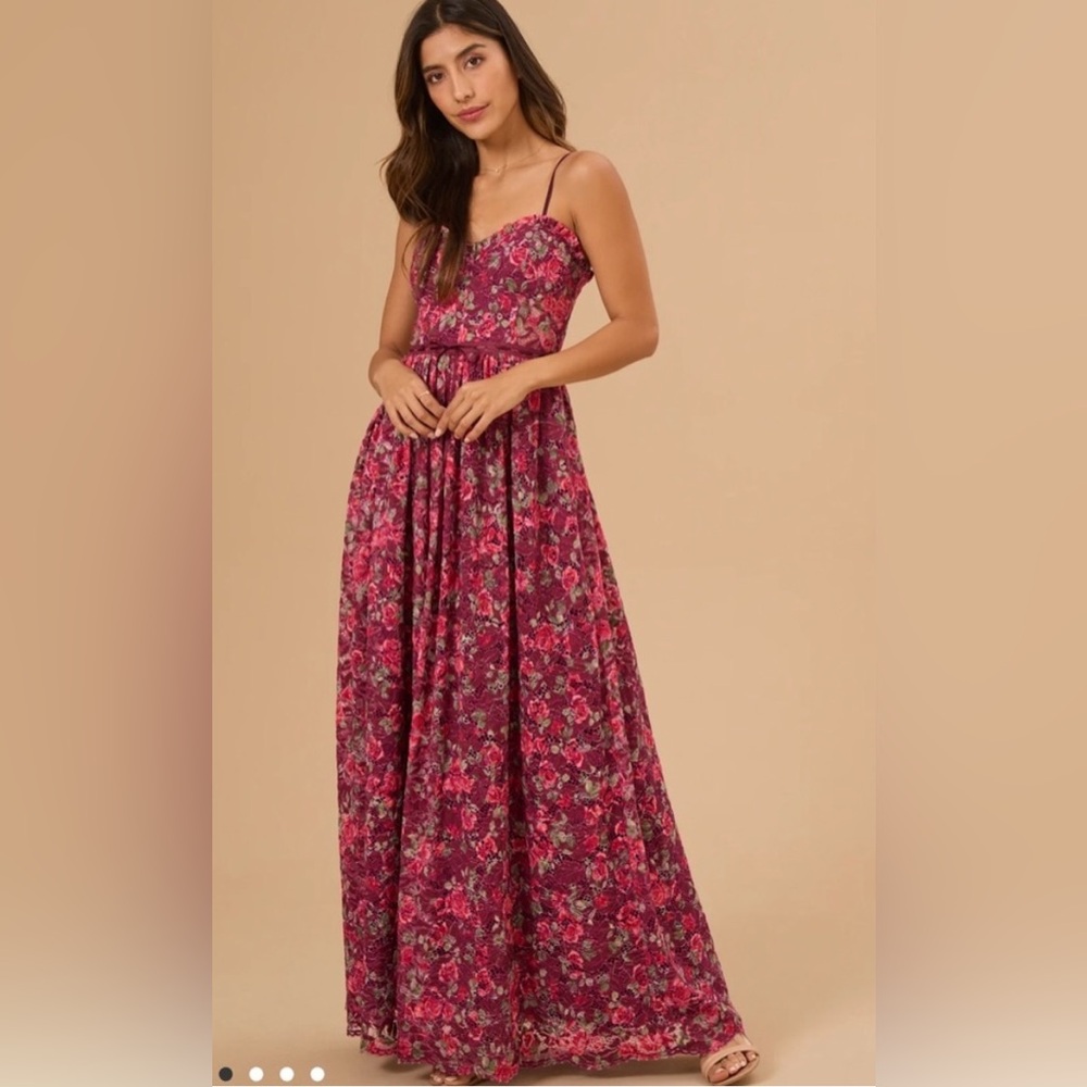 Alter'd State Liora Floral Maxi Dress